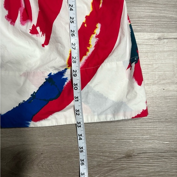 GAP Red and Blue Brushstroke Mini Dress - Picture 4 of 6